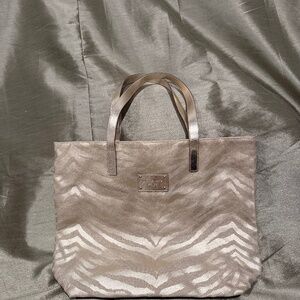 Michael Kors Canvas Beach Bag